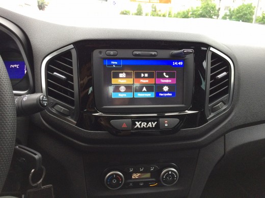 Обновление карт и навигации Lada Vesta Xray 